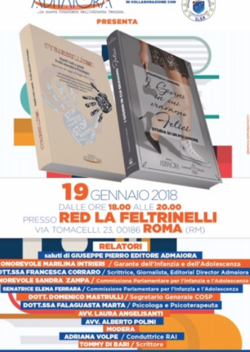 CYBERBULLISMO ADMAIO EDIZIONI 2018. PRESENTAZIONE AL TESTO