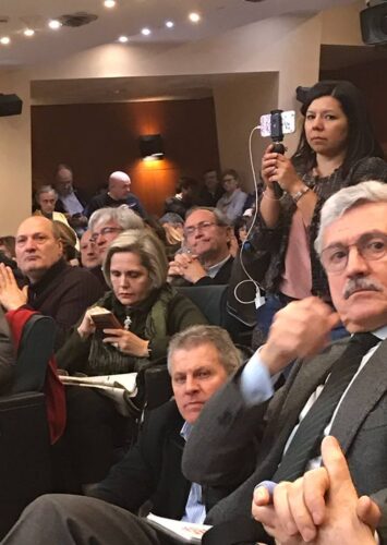 ON. INTRIERI INSIEME A MASSIMO ON. D’ALEMA ROMA INIZIATIVA CONSENSO