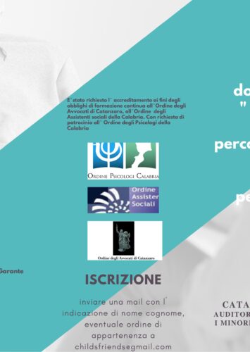 SEMINARIO 13.12.2019 CATANZARO ” LA GIUSTIZIA RIPARATIVA” TRIBUNALE PER I MINORENNI