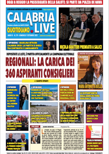 Calabria Live – Calabria 2025: la partita si gioca tra continuità e cambiamento.